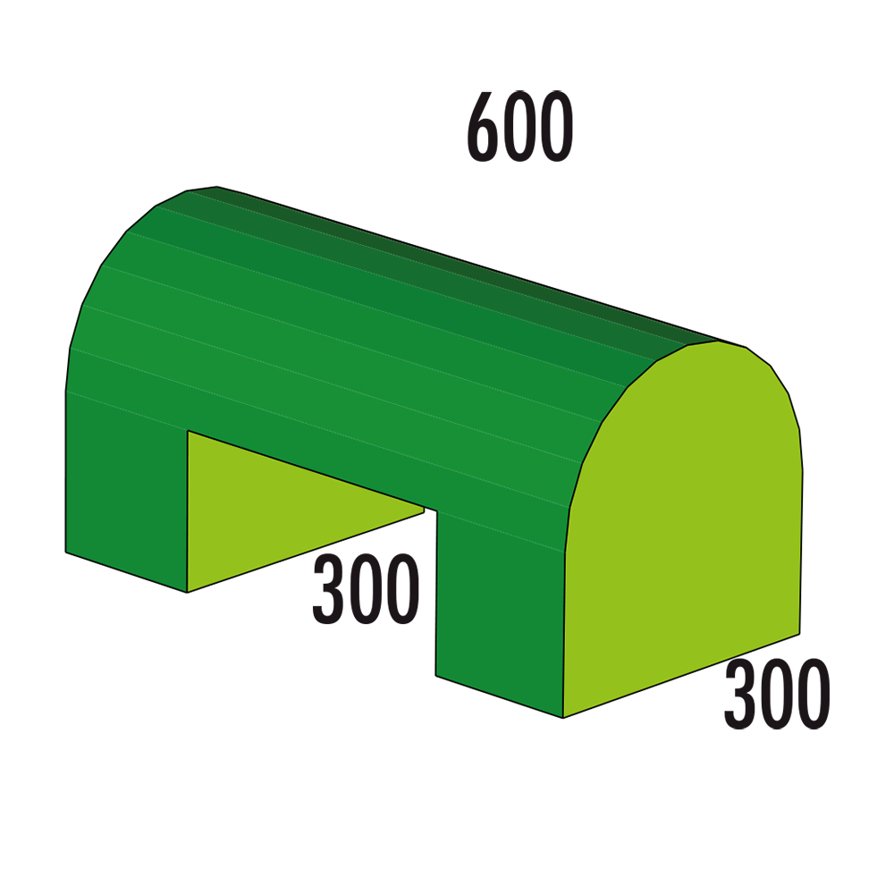 Halbovalbrücke MAXI