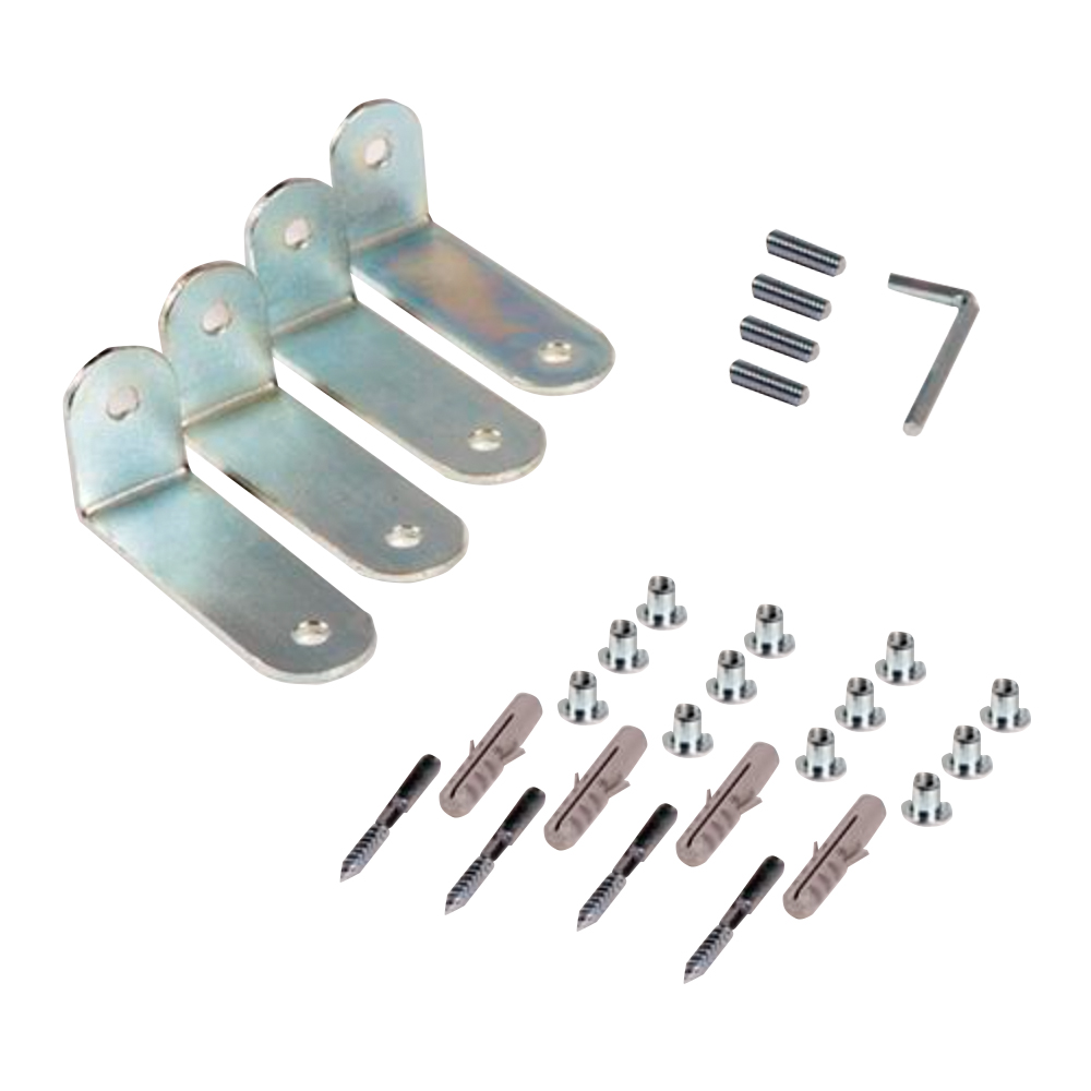 TuWa – Wand- und Bodenbefestigungsset kurz (10 cm)