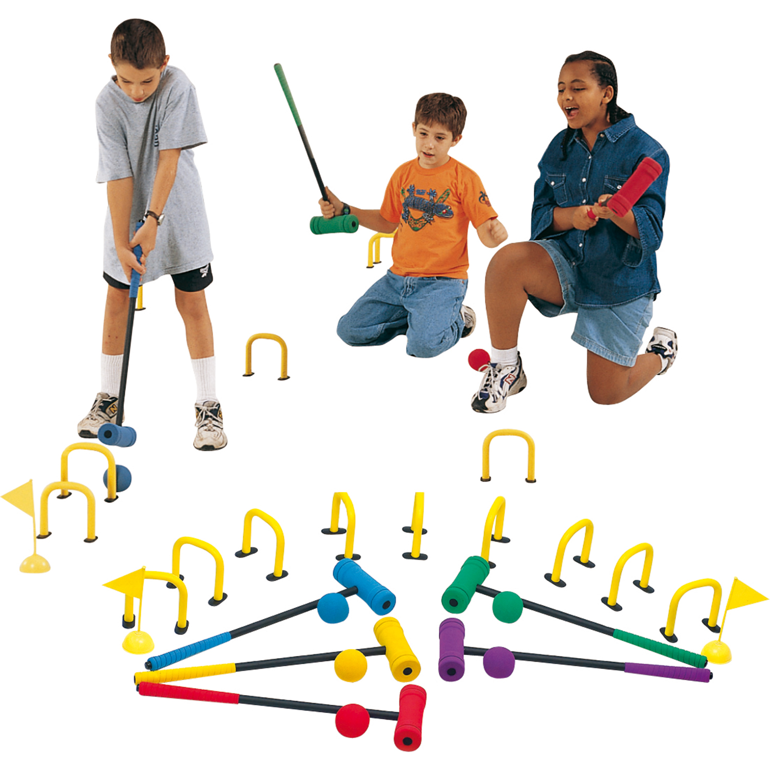 Spordas Super Foam Kricket Set - Bild 2 - Vergrößern