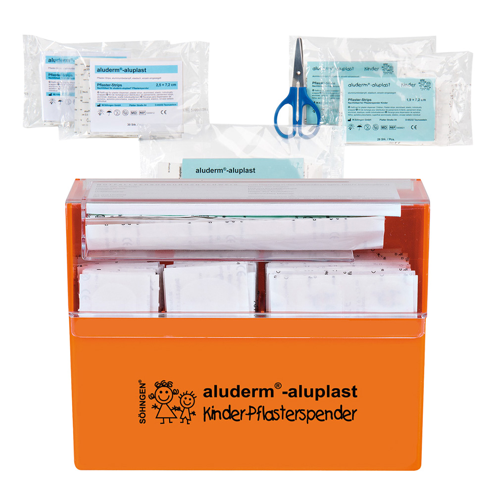 Pflaster aluderm-aluplast fr Kinder-Nachfuellset