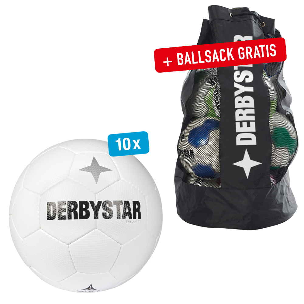 Fußball-Sparpaket Derbystar Brilliant TT Classic