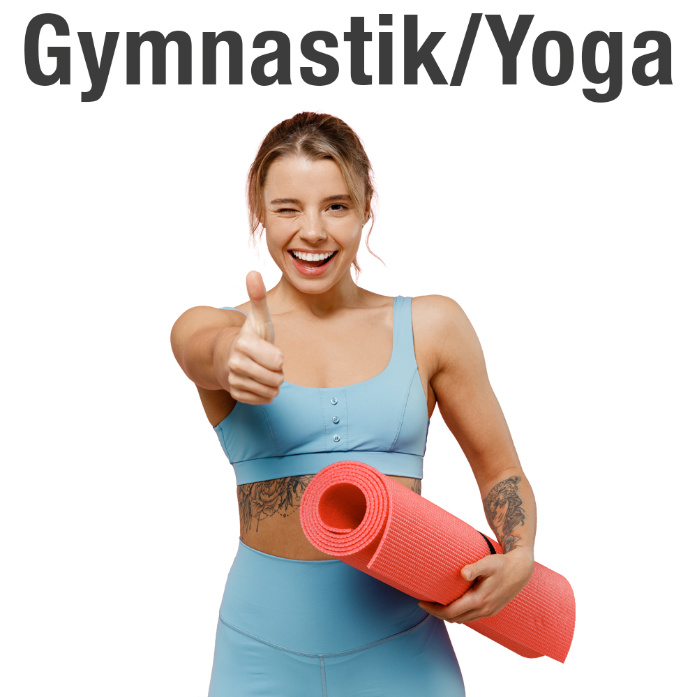 Gutschein-Gymnastik-Yoga-Motiv
