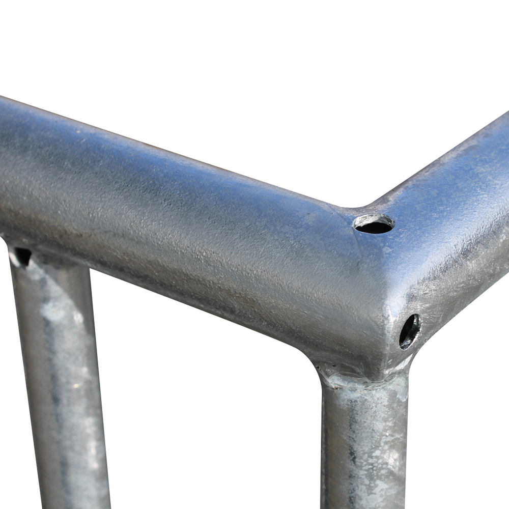 Bolzplatztor vollverschweißt aus Stahl - Bild 2 - Vergrößern