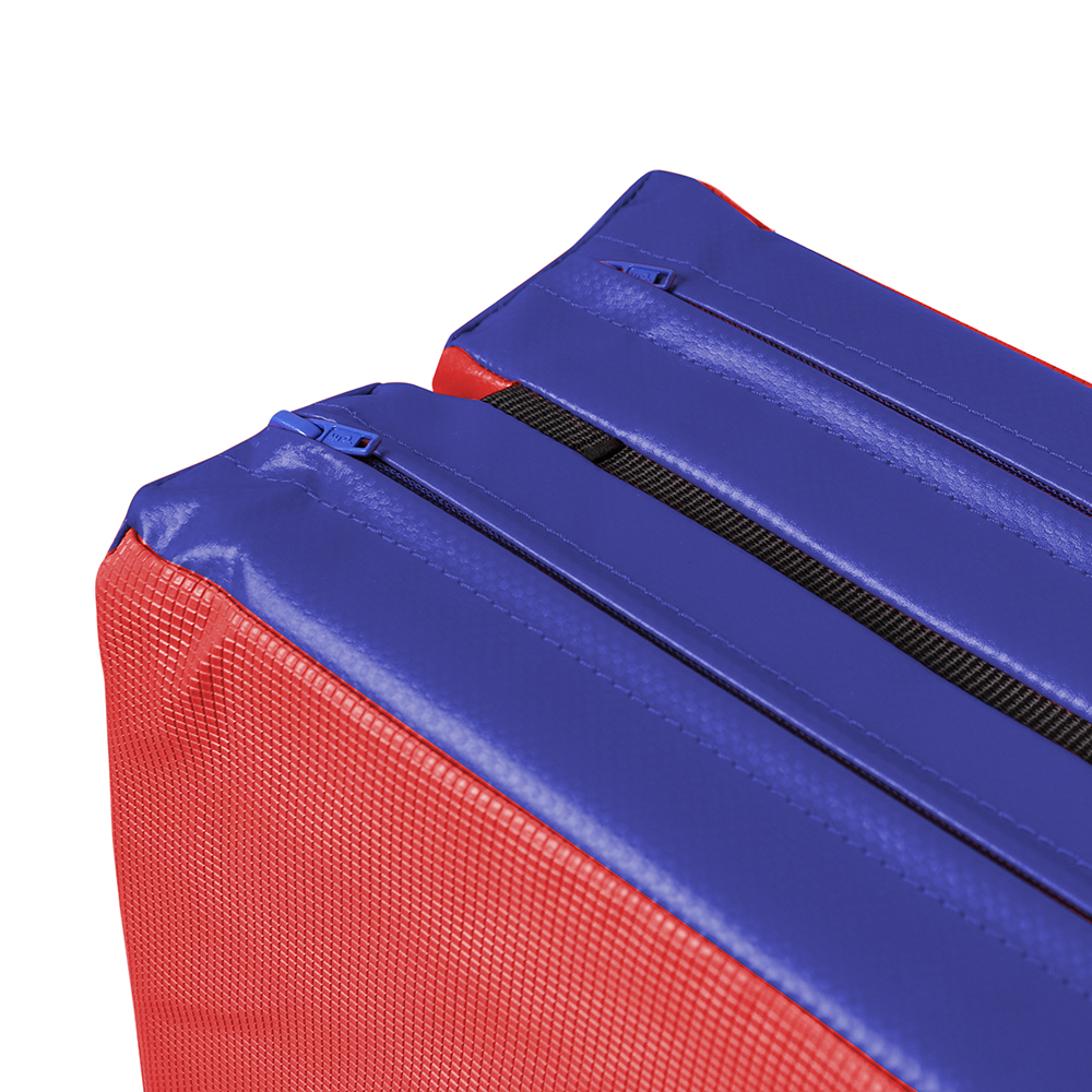 FUN klappbare Turn- und Spielmatte RG35  Detail_rot-blau