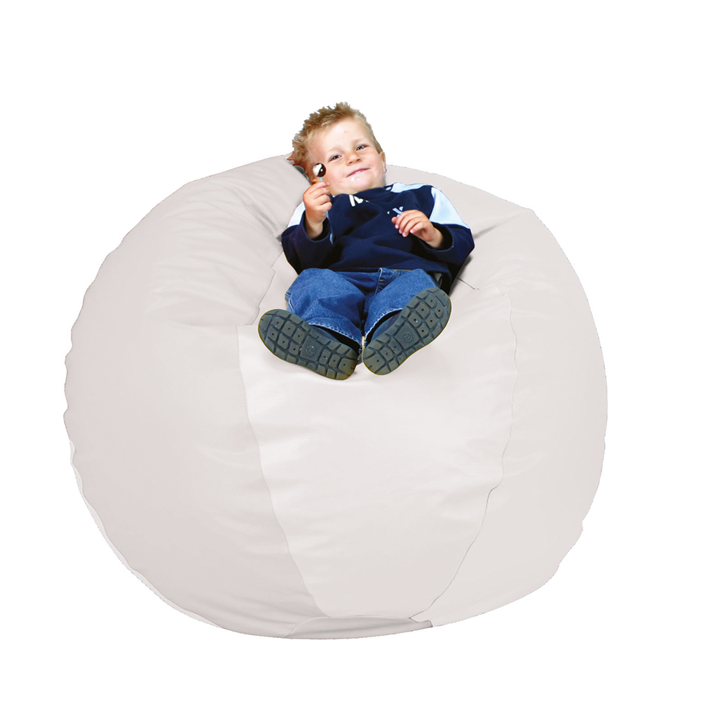 Snoezelräume – Sitzsack weiß
