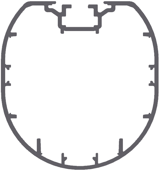 Fußball Trainingstor -Super- 7,32 x 2,44 m - Bild 3 - Vergrößern