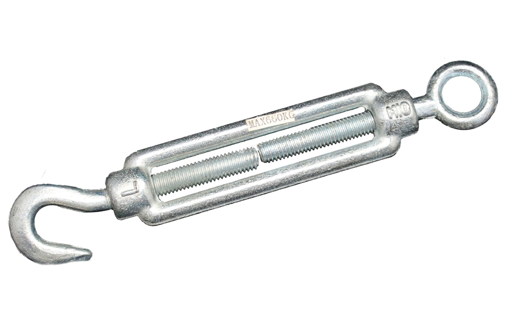 Spannschloss mit Öse und Haken verzinkt
