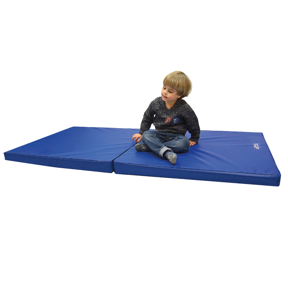 klappbare Turn- und Spielmatte RG80_Anwendung_blau