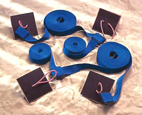 Beachvolleyball-Spielfeldumrandung, Profi-Ausführung