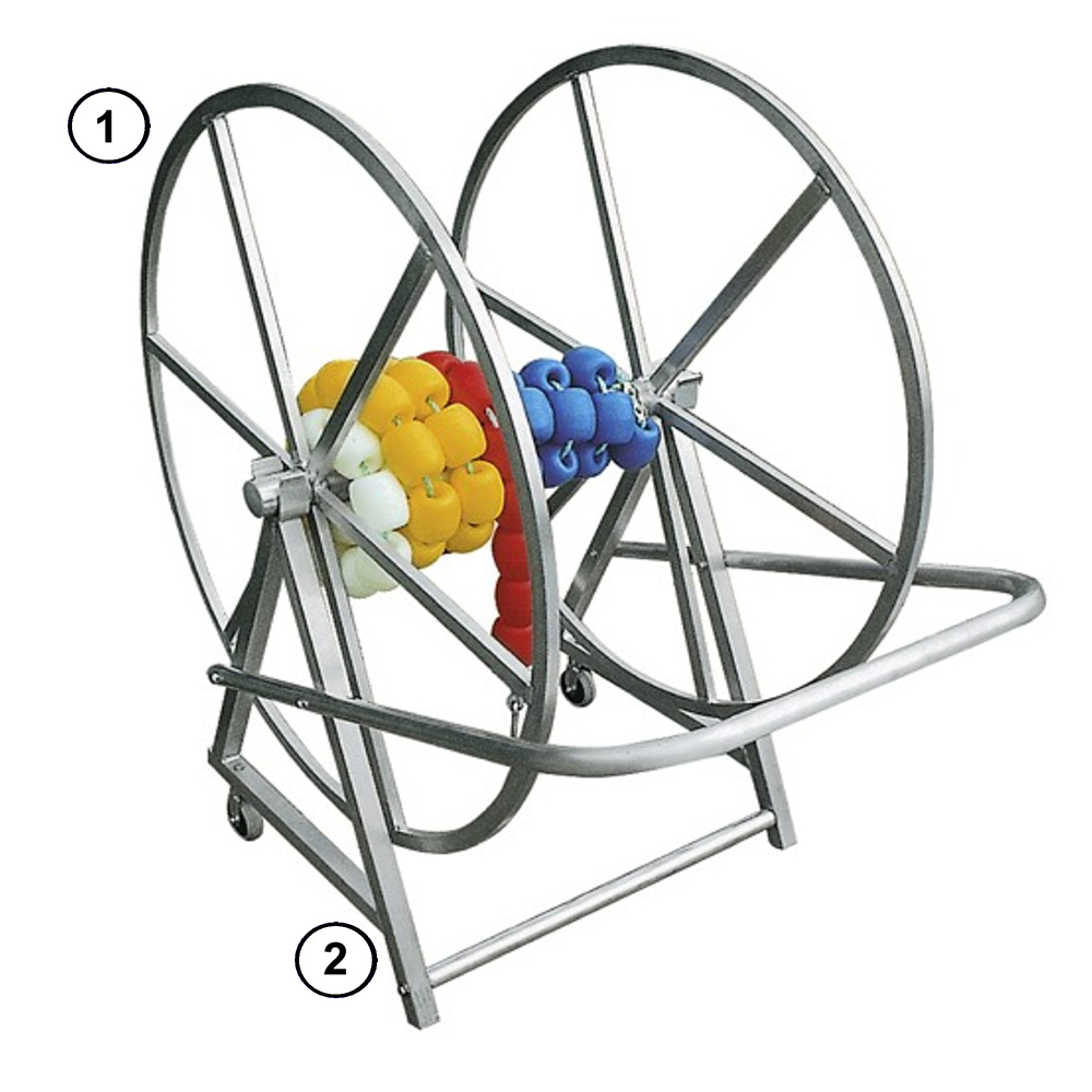Haspel aus Alu-Naturblank