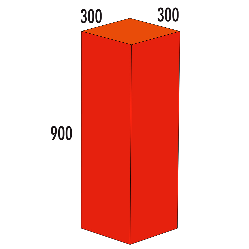 Quader MAXI  900 x 300 x 300 mm Gr. M