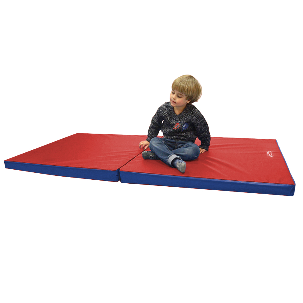 FUN klappbare Turn- und Spielmatte RG35 Anwendung_rot-blau