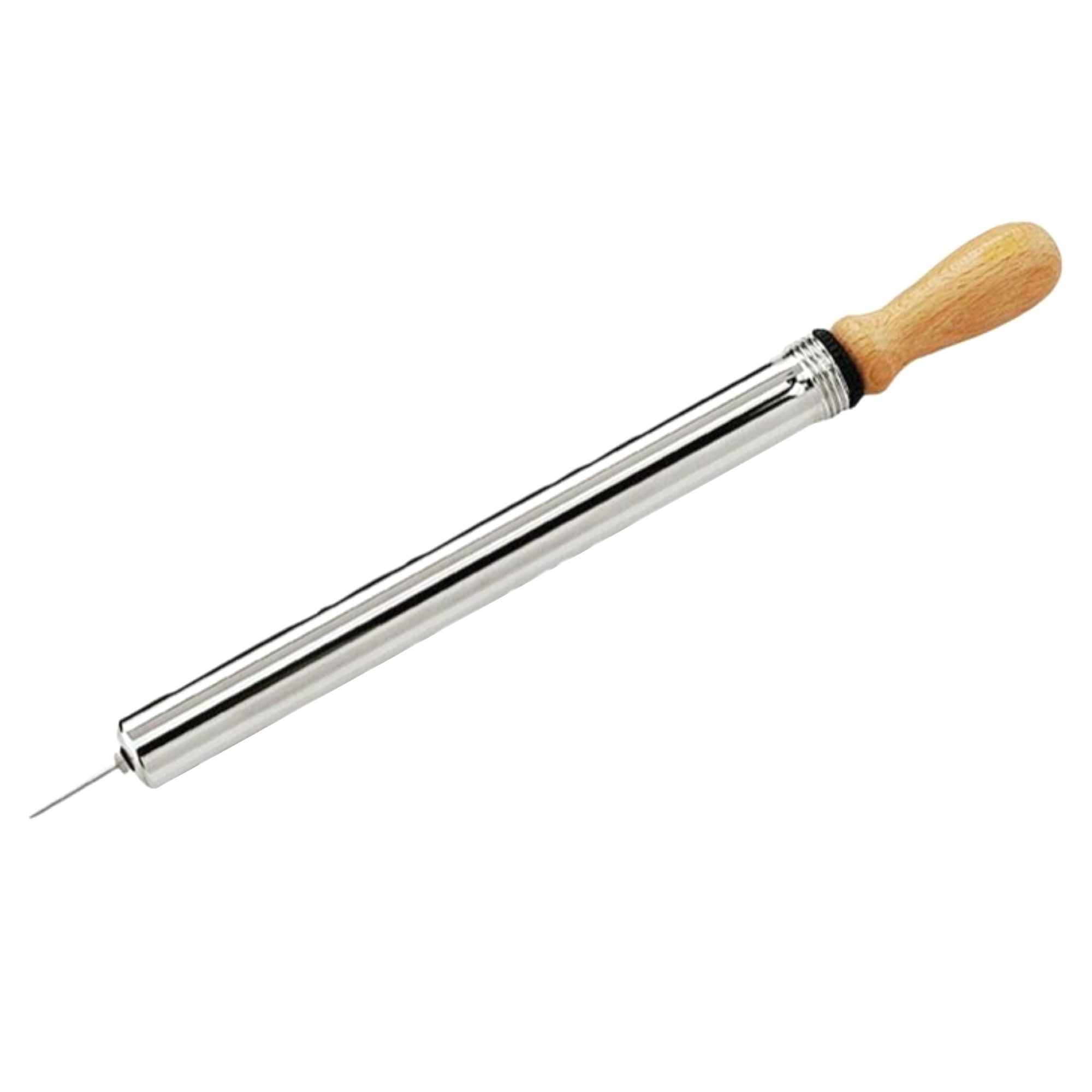 Ballpumpe, vernickelt