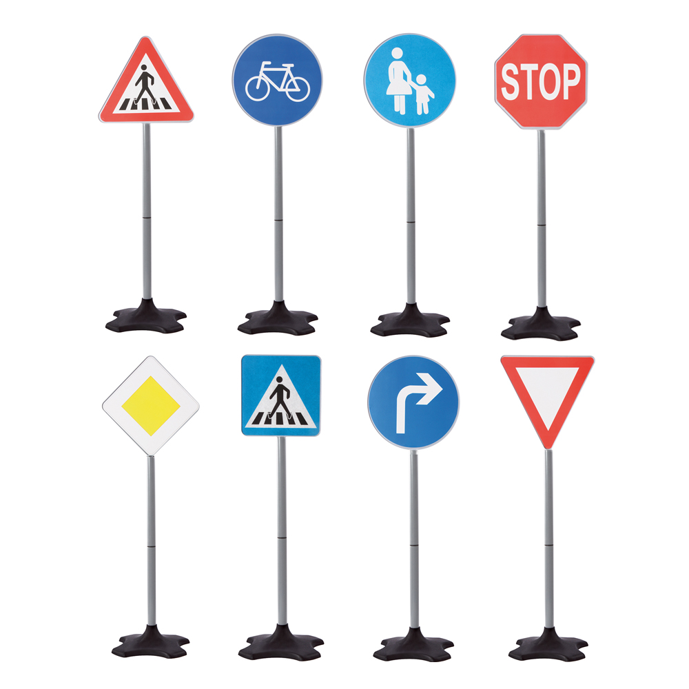 Eduplay Verkehrsschilder 8-tlg.