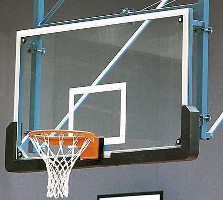 Basketball-Zielbrett WETTKAMPF aus Glas