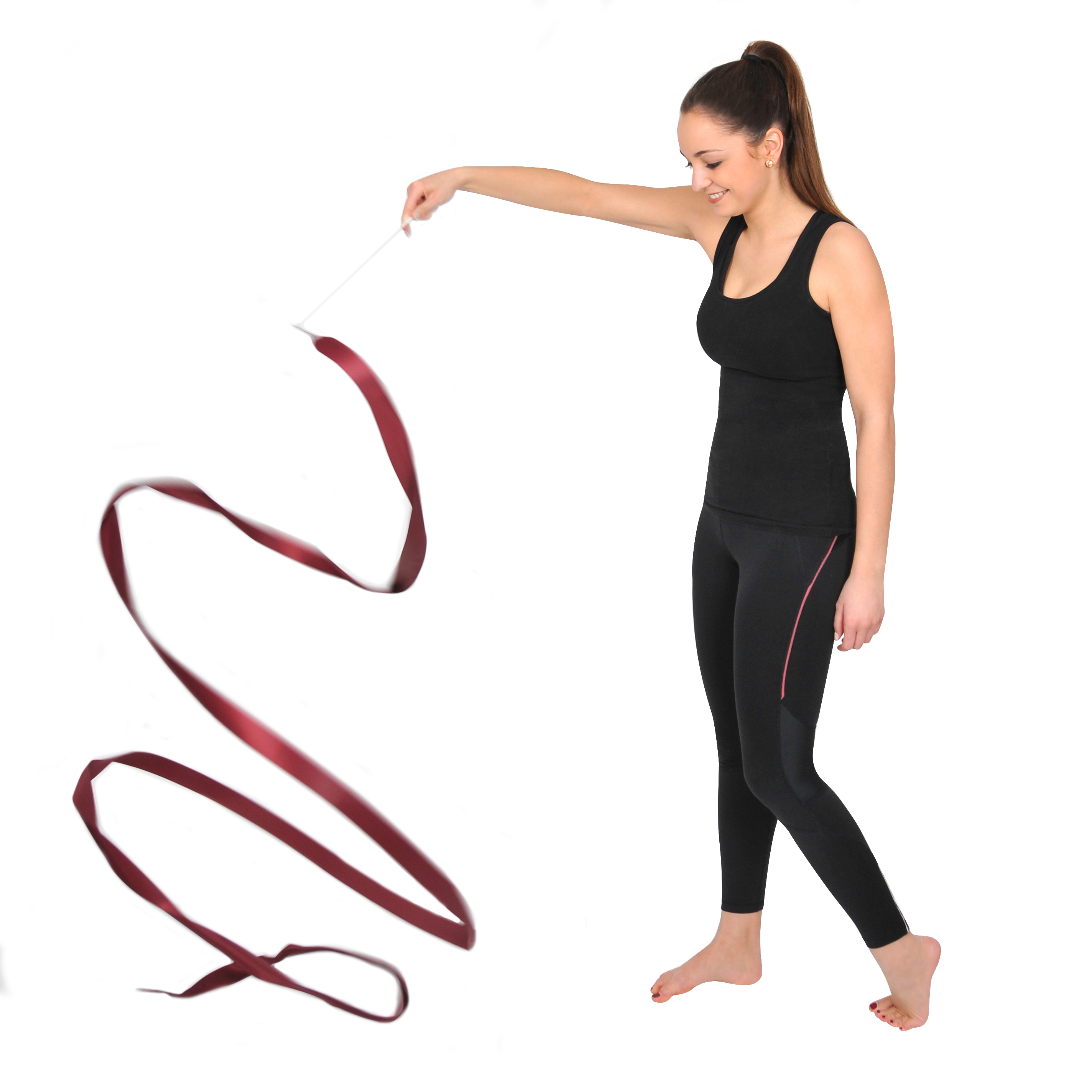 Gymnastikband, 5 m lang, 4 cm breit - Bild 1 - Vergrößern