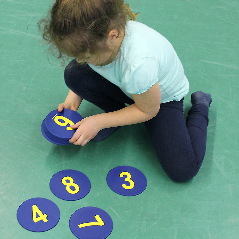 Bodenmarkierungsset Zahlen - Bild 2 - Vergrößern