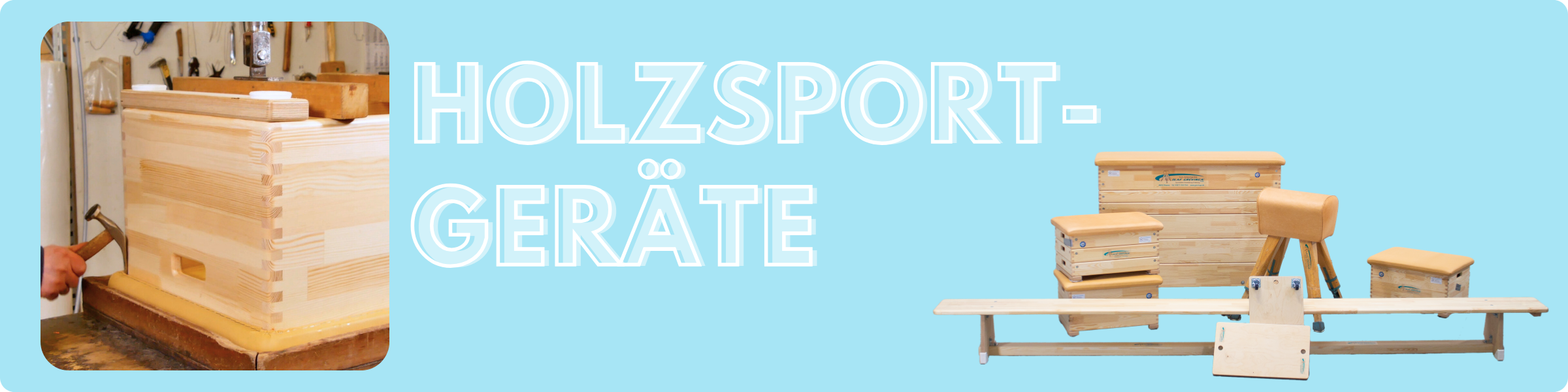 Holzsportgeräte Slider