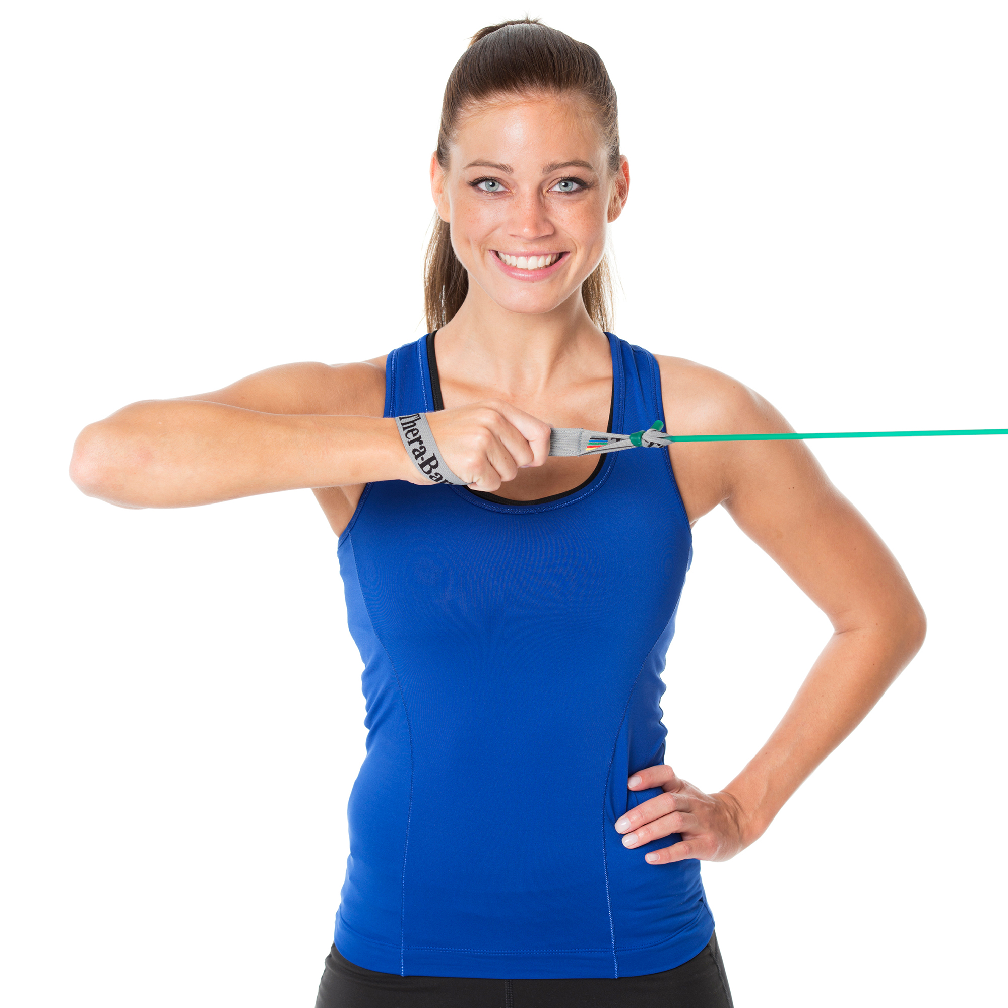 THERABAND Bodytrainer mit flexiblen Griffen - Bild 2 - Vergrößern