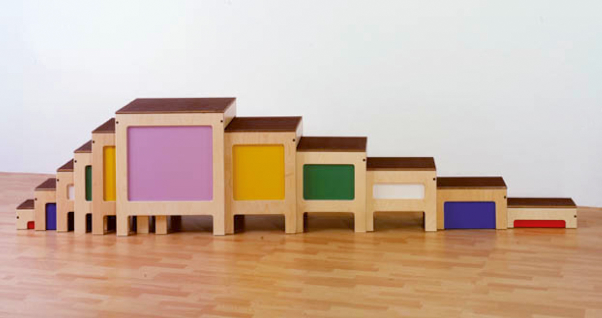 Hockertreppe 11-teilig