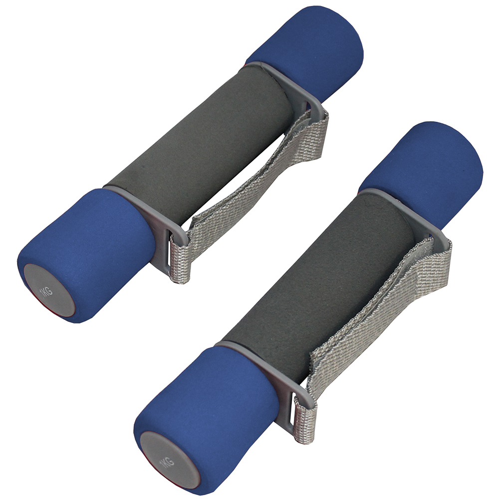 Aerobic Hantelset blau 0,5kg