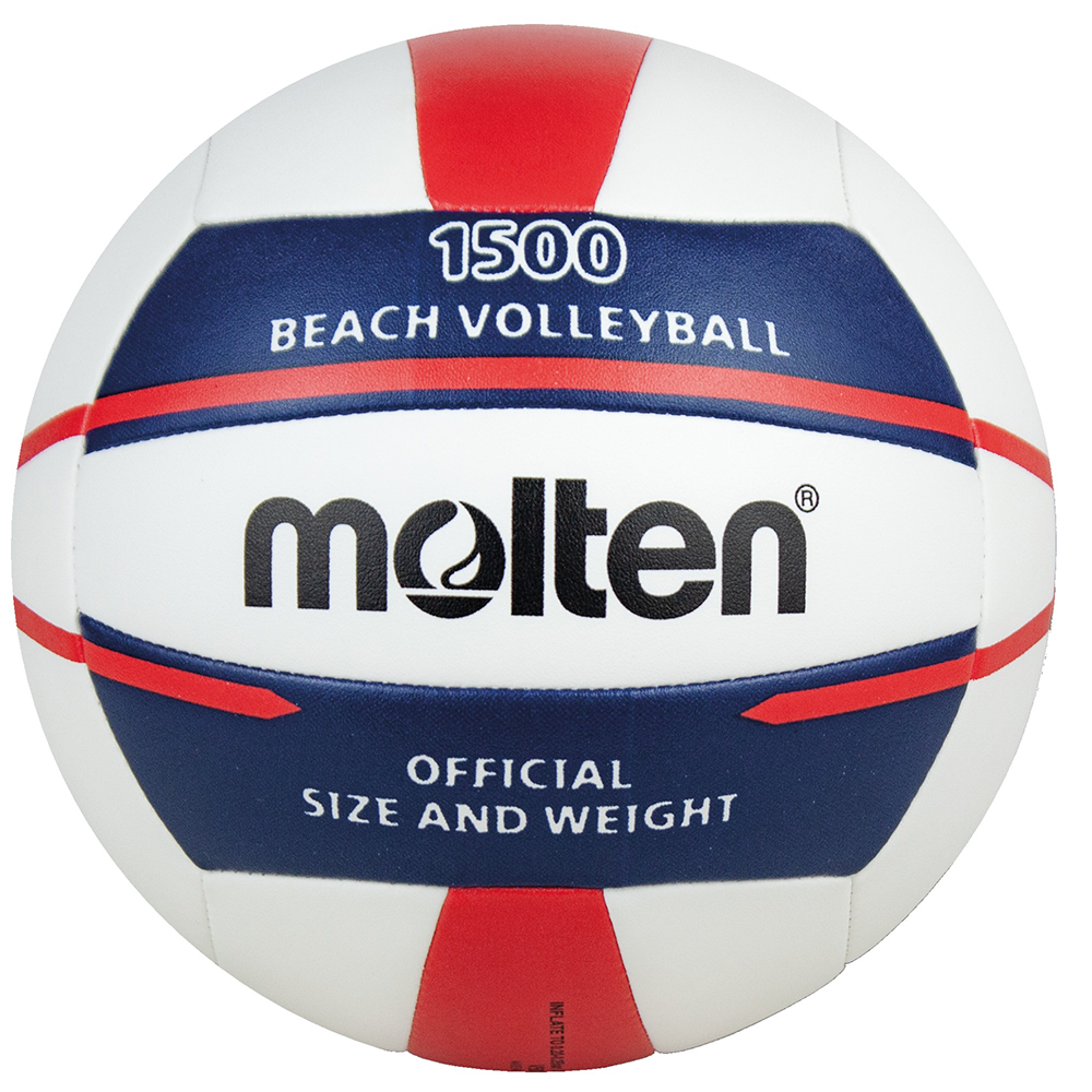 Molten Beachvolleyball V5B1500-WN Volleyball Schule Strand Garten Verein Beach 