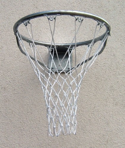 Metall Basketballnetz Basketball Net Verzinktes Metallnetz Kettennetz geeignet 