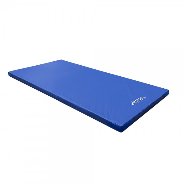 B-Ware Grevinga® Super-Leichtturnmatte 200 x 100 x 6 cm mit Klett- & Flauschecken (Blau)